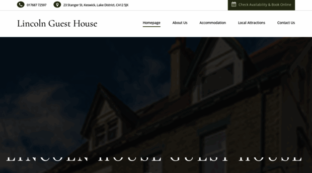 lincolnguesthouse.com