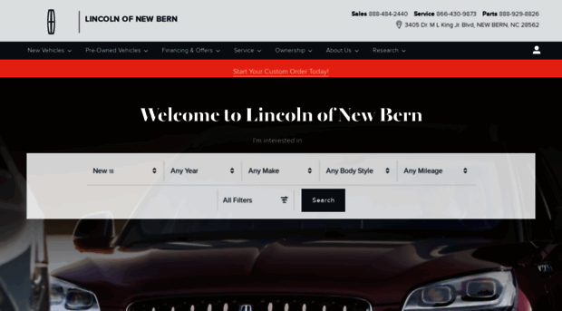 lincolnofnewbern.com