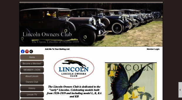 lincolnownersclub.com