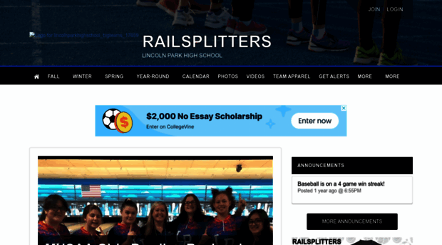 lincolnparkathletics.com