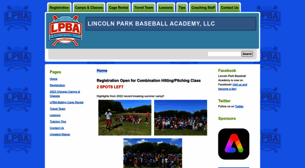 lincolnparkbaseball.com