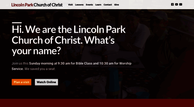 lincolnparkchurchofchrist.org