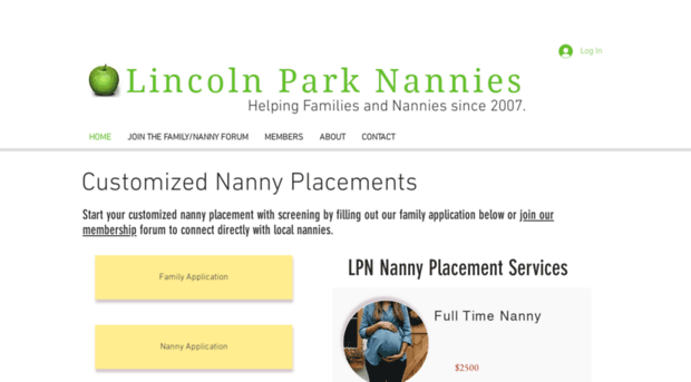 lincolnparknannies.com