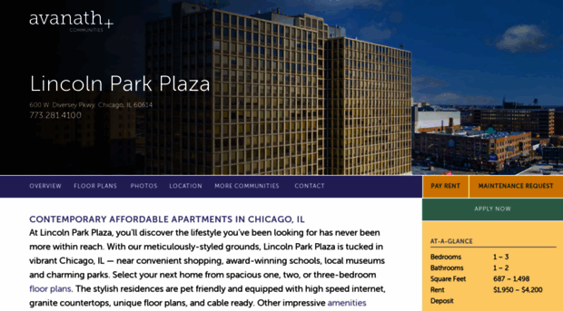 lincolnparkplaza.com