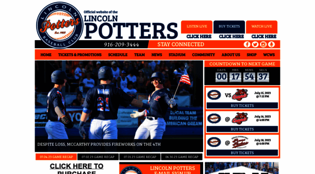 lincolnpotters.com