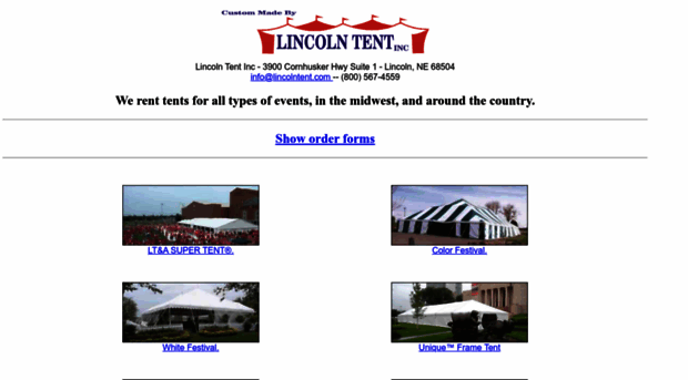 lincolntent.com