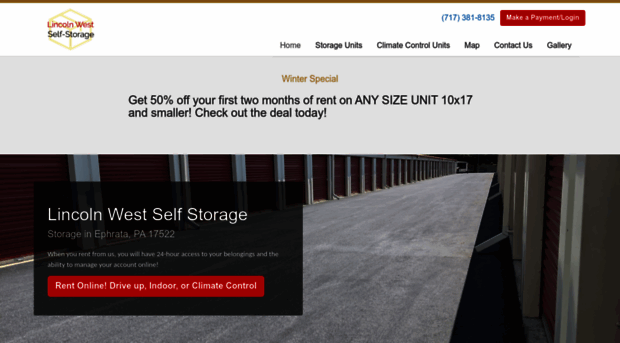 lincolnweststorage.net