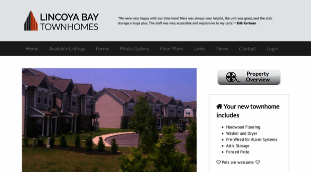 lincoyabaytownhomes.com