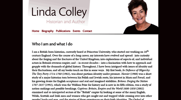 lindacolley.com