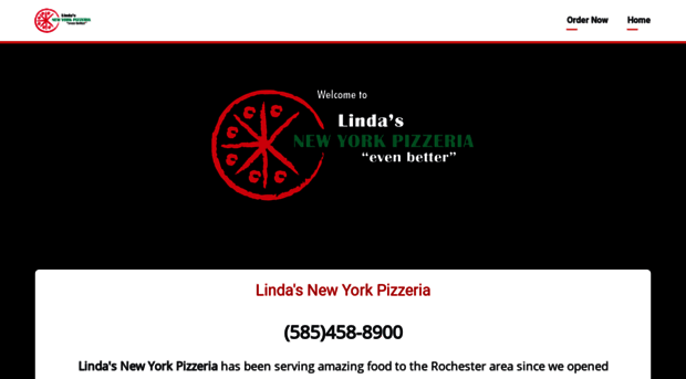 lindaspizzeria.com