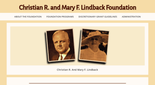 lindbackfoundation.org