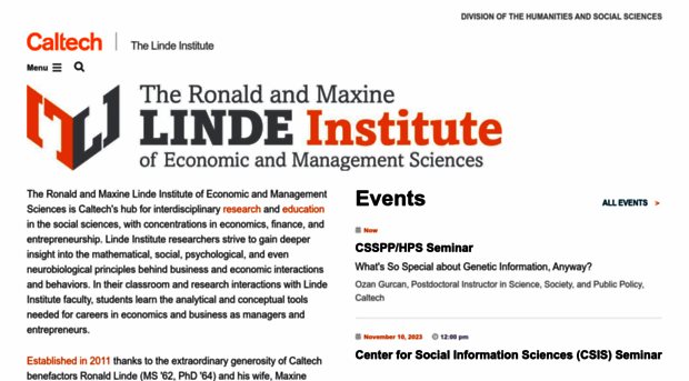 lindeinstitute.caltech.edu