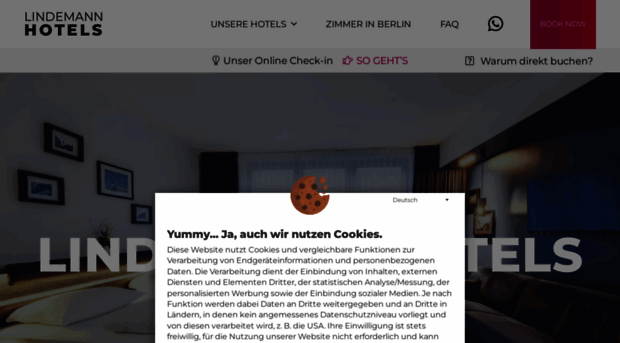 lindemanns-hotel.com