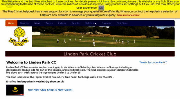 lindenpark.play-cricket.com