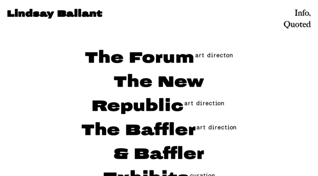 lindsayballant.com