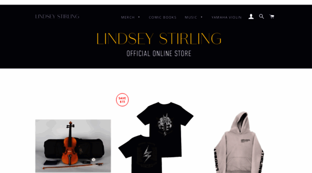 lindseystirlingmerch.com