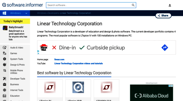 linear-technology-corporation1.software.informer.com