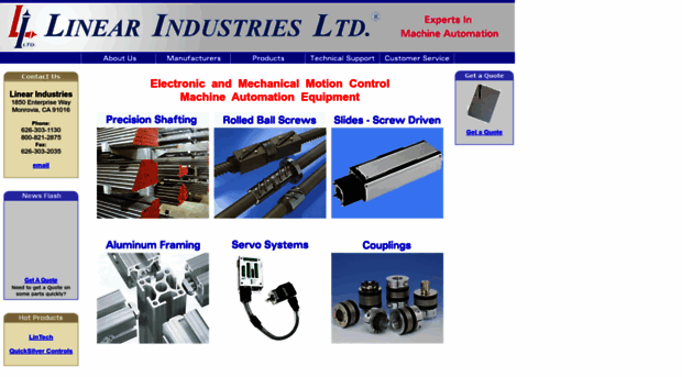 linearindustries.com