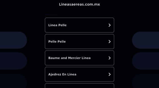 lineasaereas.com.mx