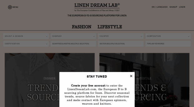 linendreamlab.com