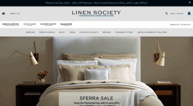 linensociety.com