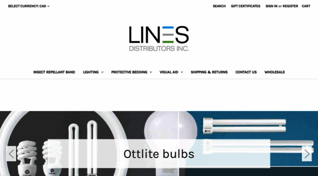 linesdistributors.com