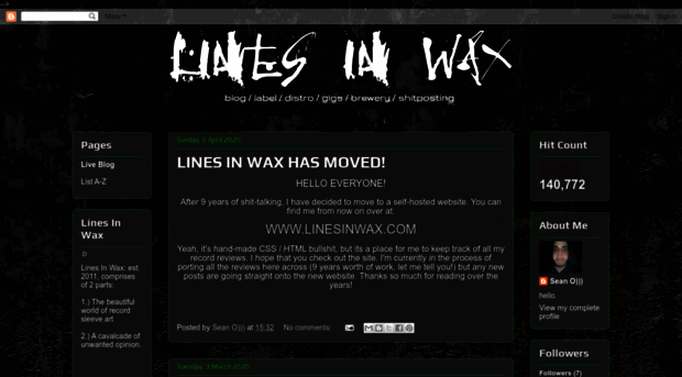 linesinwax.blogspot.com