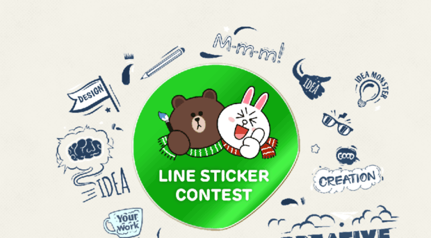 linestickercontest.com