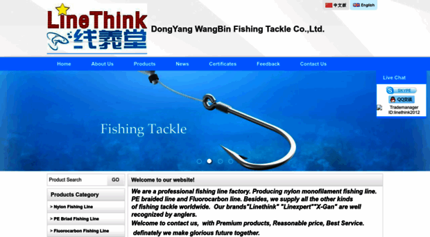linethinkfishing.com