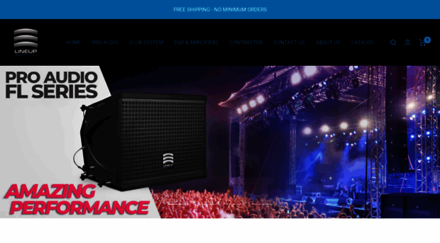 lineupaudiostore.com