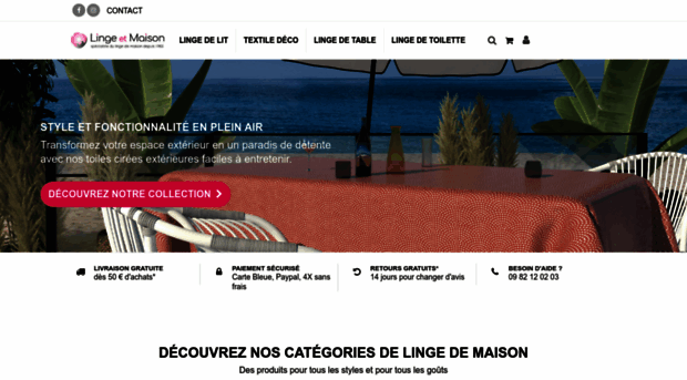 linge-et-maison.com