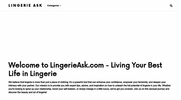 lingerieask.com