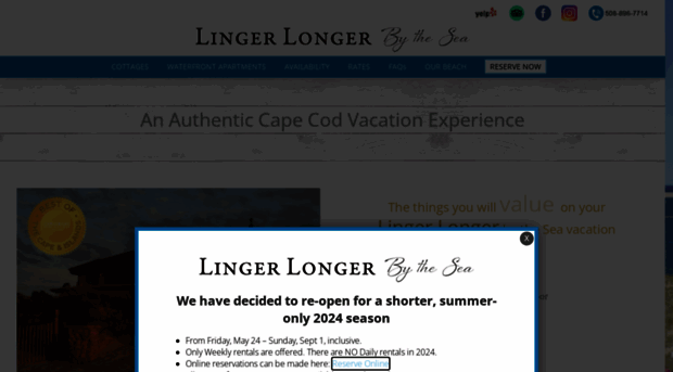 lingerlongerbythesea.com