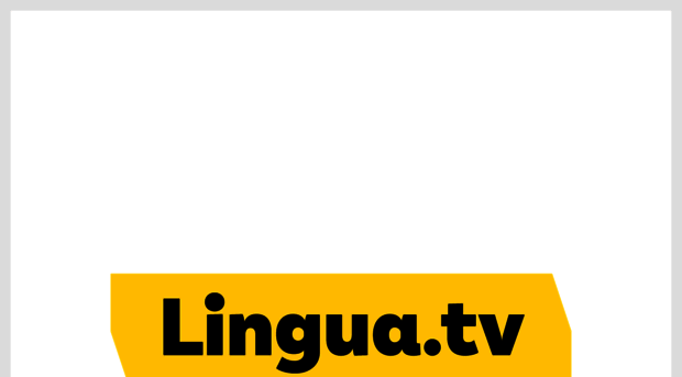lingua.tv