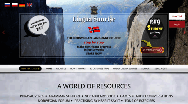 linguasunrise.com