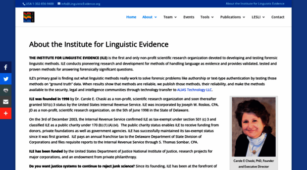 linguisticevidence.org