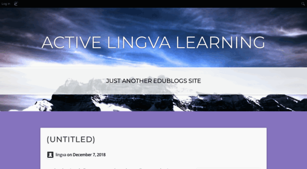 lingva.edublogs.org