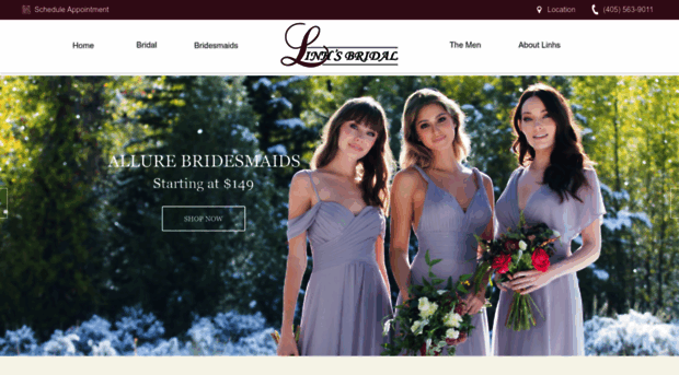 linhsbridal.com