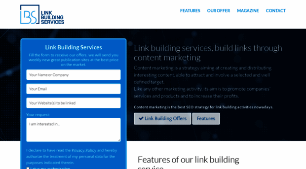 linkbuildingservices.net