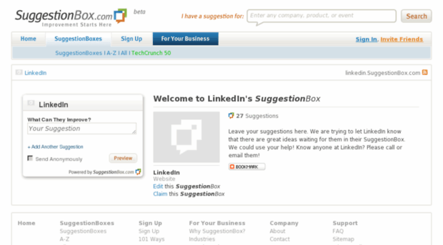 linkedin.suggestionbox.com