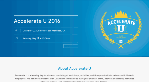 linkedinaccelerateu.splashthat.com