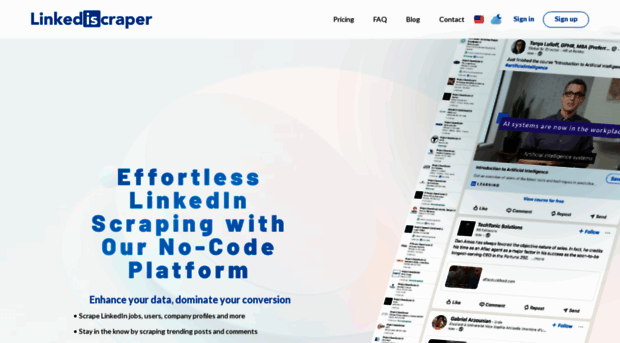 linkediscraper.com