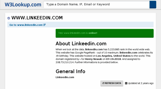 linkeedin.com.w3lookup.net