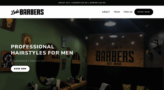 linksbarbers.com