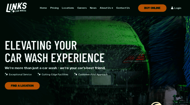 linkscarwash.com