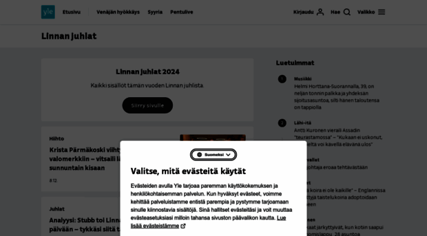 linnanjuhlat.yle.fi