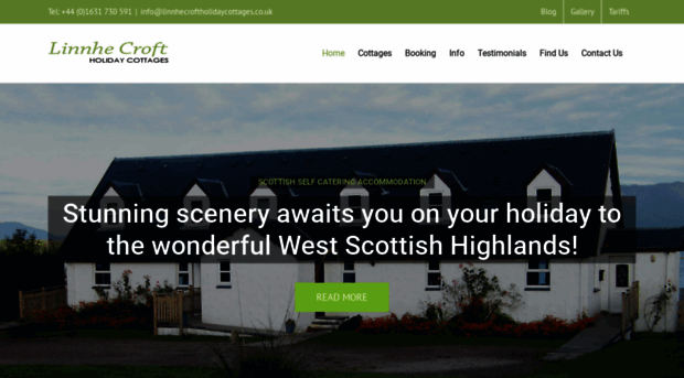 linnhecroftholidaycottages.co.uk