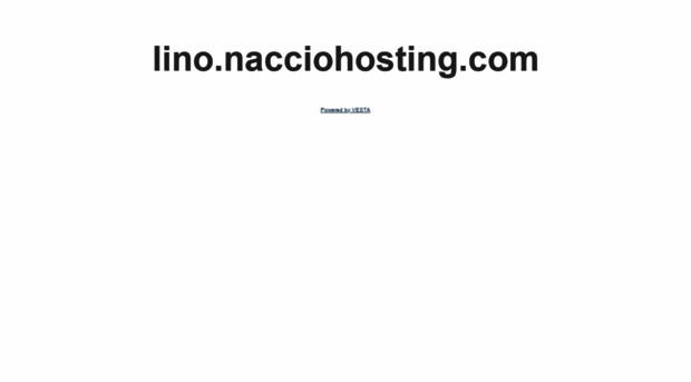 lino.nacciohosting.com