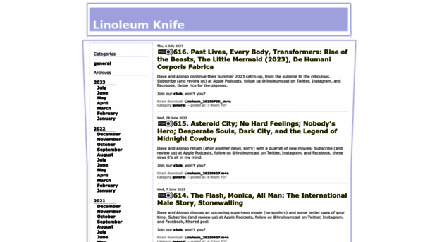 linoleumknife.libsyn.com