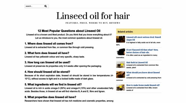 linseed-oil.com